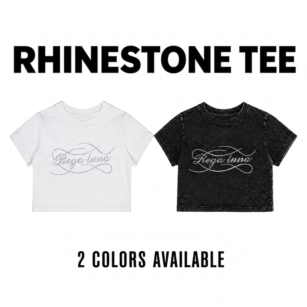 RGL rhinestone MINI T-shirt