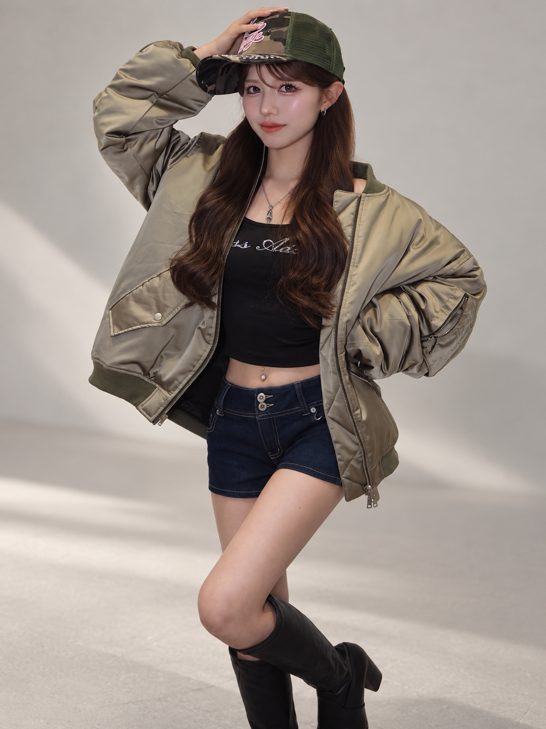 予約販売MA-1　POPUP　EC