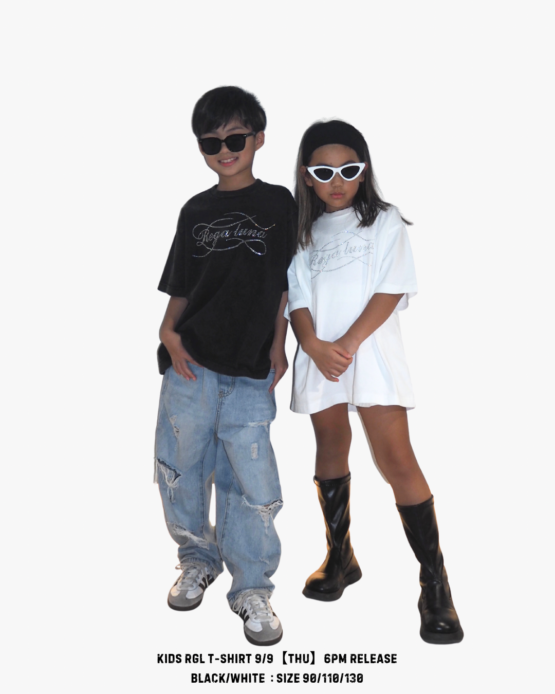 RGL rhinestone junior T-shirt